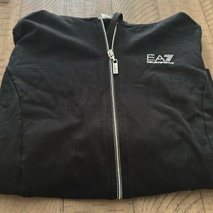 {Emporio Armani} Full Zip Light Sweatshirt